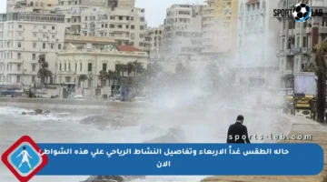 حالة الطقس غداً الأربعاء وتفاصيل النشاط الرياحي على هذه الشواطئ الآن